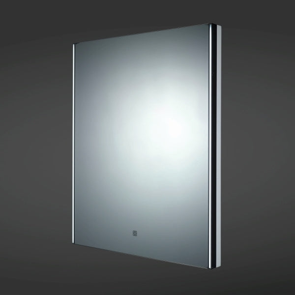 RAK Resort LED Mirror with Demister Pad and Shaver Socket (H)700x(W)550mm - RAK5146RK57