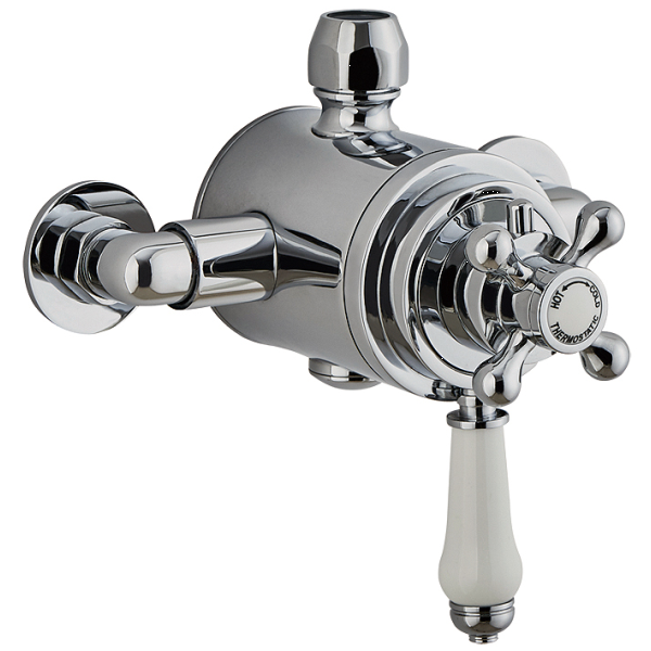 Tenby Traditional Concentric Thermostatic Mixer Valve (Exposed) - TIS0019
