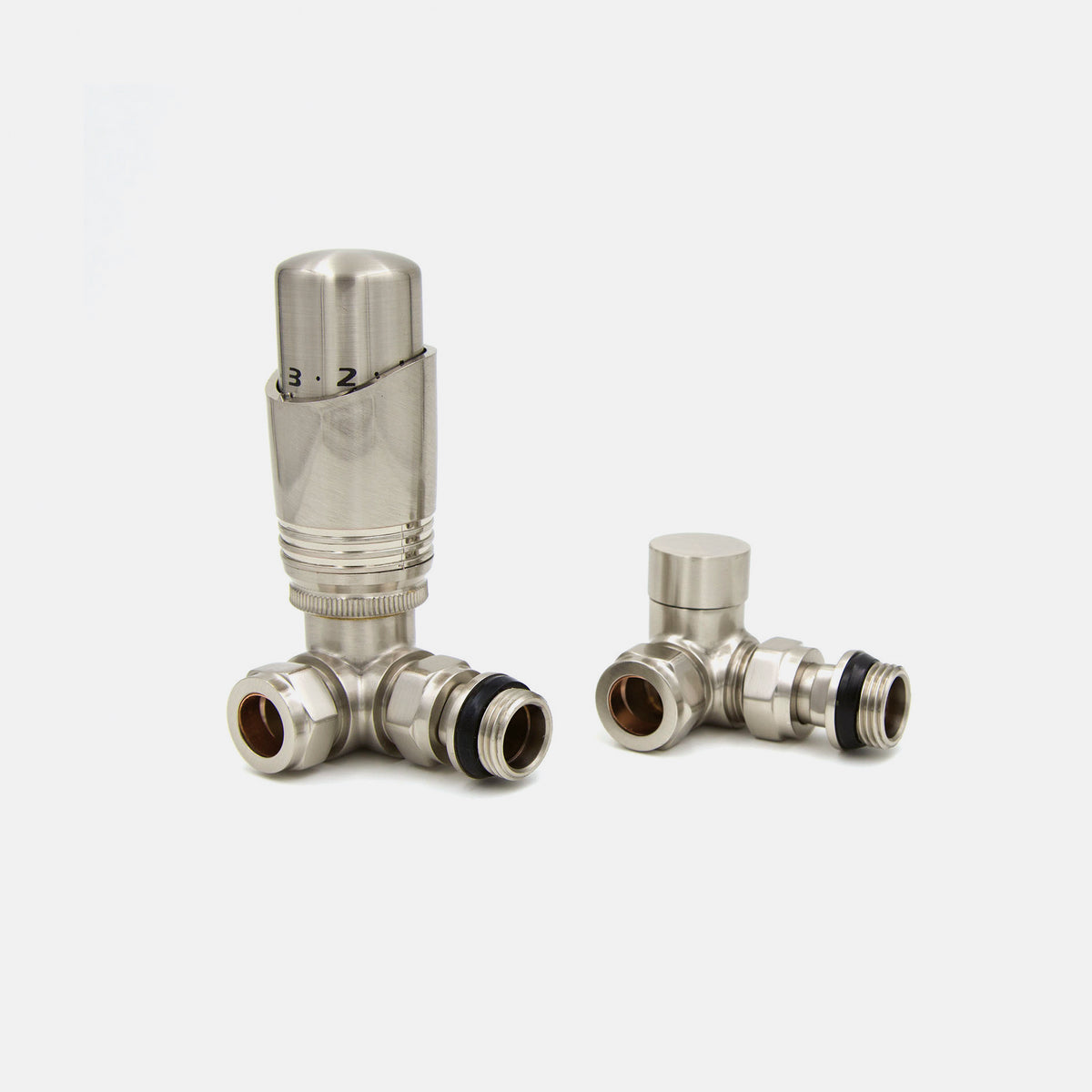 Remote Trv Valves Instruments Eucotherm Deluxe TRV Valves Corner (Nickel) - TRVCNI — The Bathroom ...