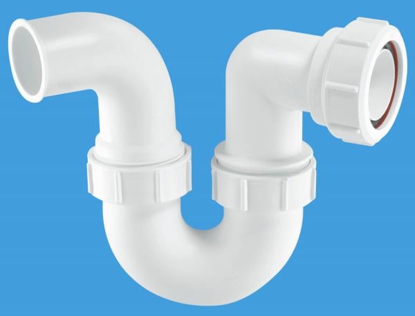 McAlpine 75mm Water Seal Running Tubular 'P' Trap - TT10 — The Bathroom ...