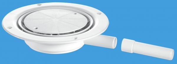 Gully Outset McAlpine Untrapped Gully with 22mm Outlet for Sheet Flooring - USG1SS ...