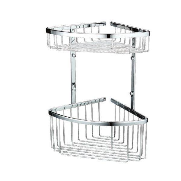 Double Corner Basket - PSP651 Phoenix Bathroom Accessories
