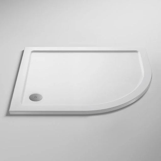 Nuie Pearlstone Offset Quadrant Right Handed Shower Tray 1200mm x 900mm - NTP115 Nuie
