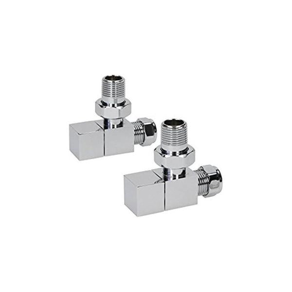 Kartell Cube Angled Valves (Pair) - CUBE-ANG — The Bathroom Accessory ...